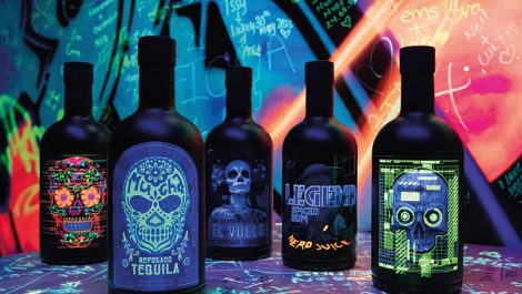 Foil labels wow with blacklight impact