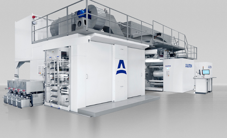 New Allstein CI press ups productivity for paper sack printer