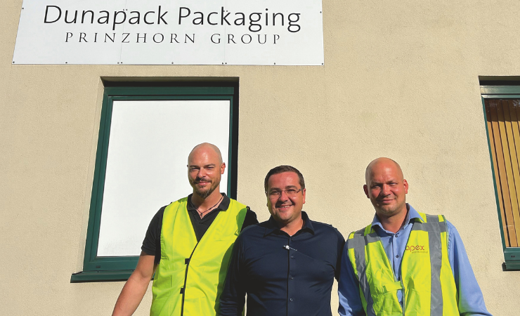 Dunapack and Apex accelerate CO2 reductions in corrugated post print