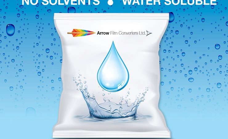 Water-based inks adopted by Arrow Film Converters