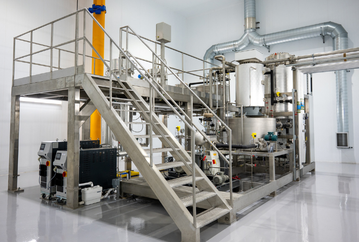 Coveris film purification plant image from FlexoTech