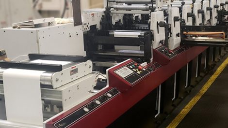 DLS Mark Andy Flexo press