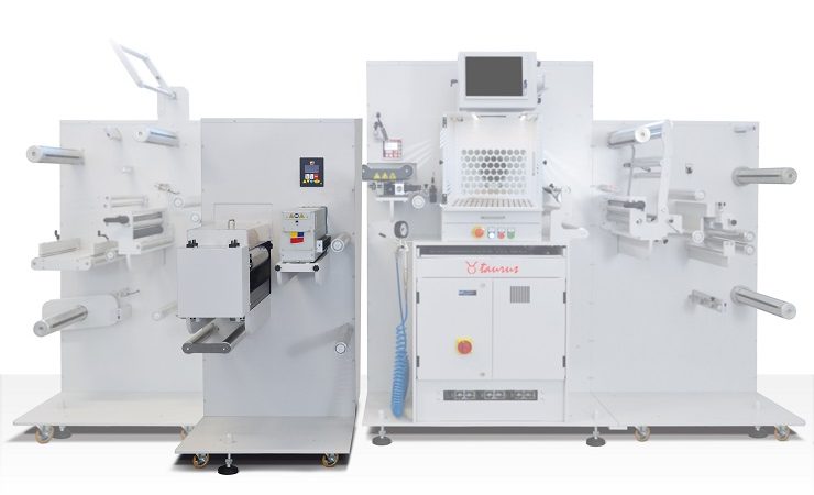 DPR Taurus TRS35PL + UV flexo varnisher