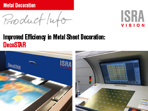 ISRA VISION - DecoSTAR Metal Printing