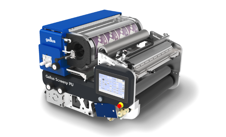 Gallus to launch rotary screen unit "for all narrow-web presses"
