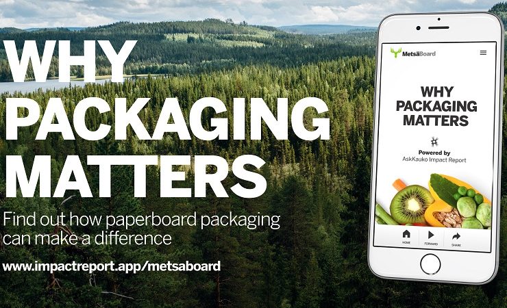 Metsä Board shows importance of packaging