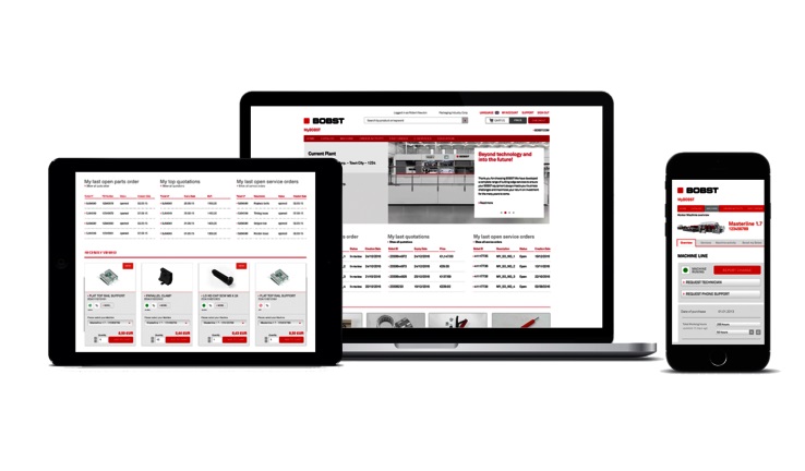 Bobst launches online platform for parts and service ordering