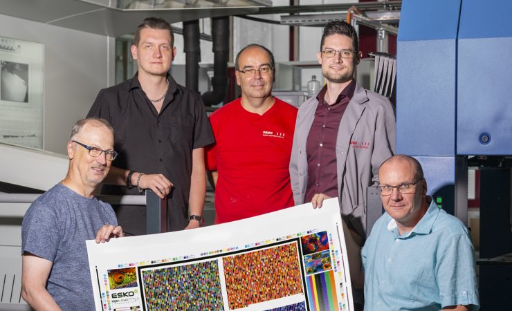 Sun Chemical and Esko provide seven-colour ECG printing