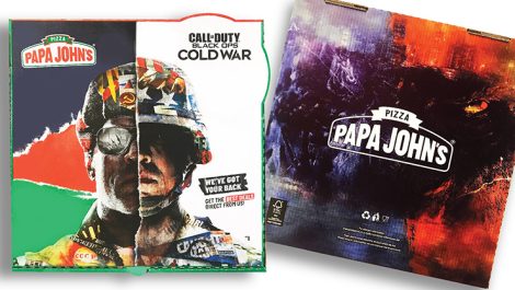 Papa Johns Call of Duty pizza boxes, from Smurfit Kappa Yate