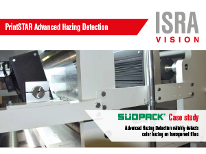ISRA VISION Suedpack PrintSTAR Hazing Detection