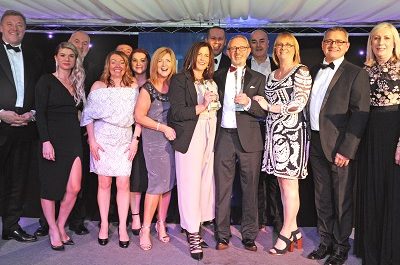 Sandon Global scoop two awards at the UK Halton Chamber Business Awards