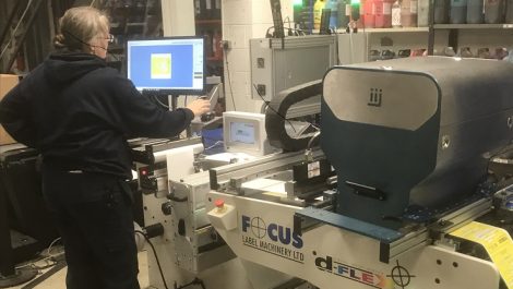 The Label Centre installs a Focus d-Flex