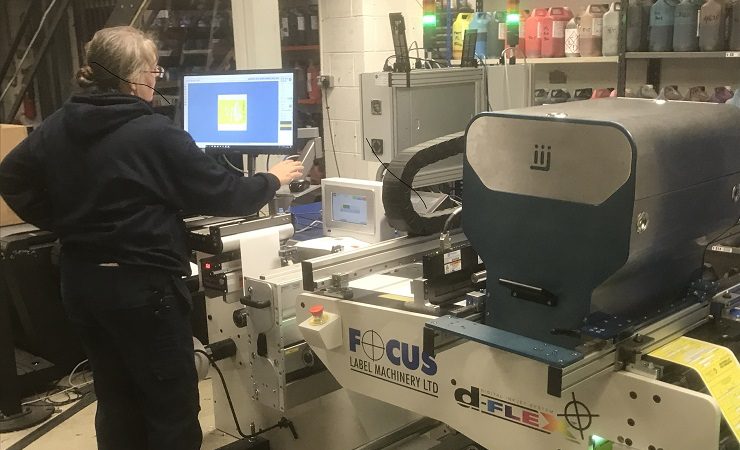 The Label Centre installs a Focus d-Flex