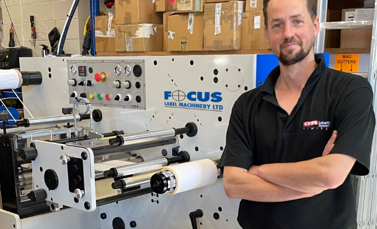 DR Labelling Systems installs F5 slitter rewinder die-cutter