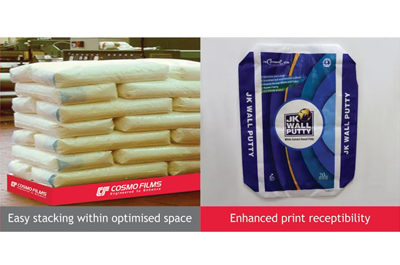 Cosmo Films launches BOPP film for cement bag protection