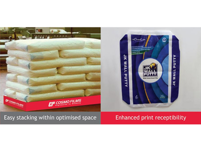 Cosmo Films launches BOPP film for cement bag protection