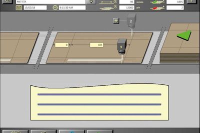 Controlling glue application on corrugated with MLT-STA