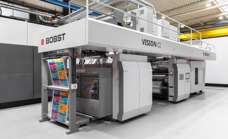 Bobst unveils new CI press