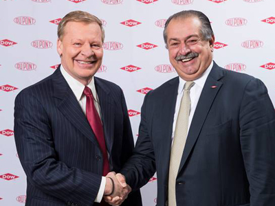 Dow and DuPont combine in merger
