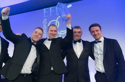 Gold for TRM at EFIA Awards