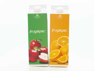 Recyclable laminated beverage carton set for launch