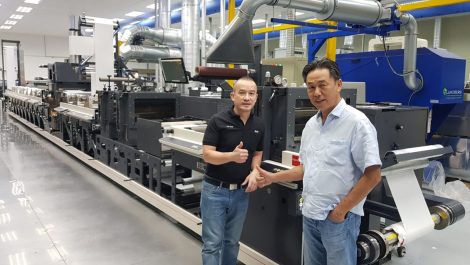 Master Label installs largest Nilpeter press in Indonesia