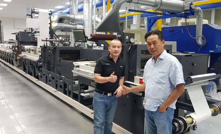 Master Label installs largest Nilpeter press in Indonesia