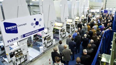 Tresu presents new press to Danish flexo association