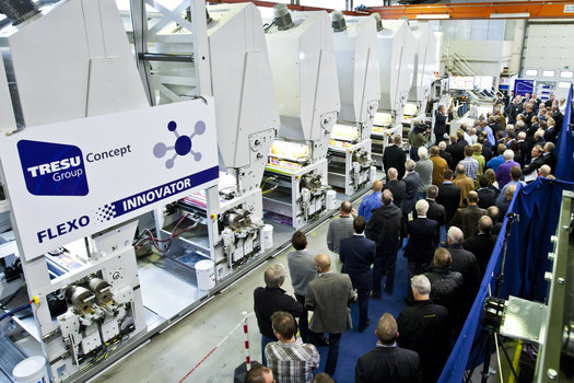 Tresu presents new press to Danish flexo association