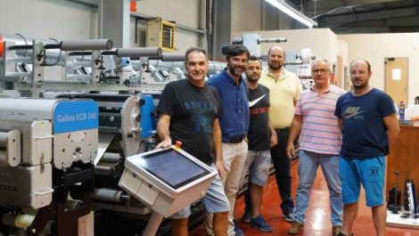 Gallus label press lands in Thessaloniki