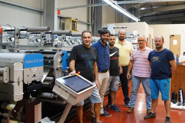 Gallus label press lands in Thessaloniki